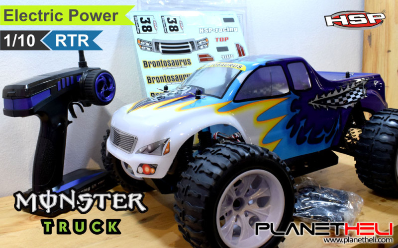 HSP RC Monster Truck BRONTOSAURUS 4wd FULL Propo 1/10 Scale EP RTR Ready To Run with 2.4Ghz Remote Control